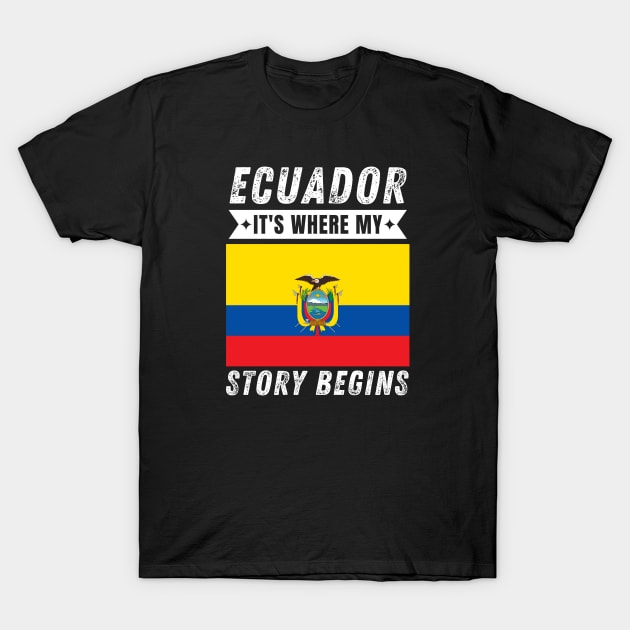 Ecuadorian T-Shirt by footballomatic